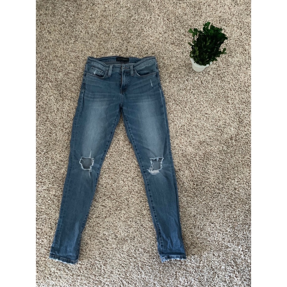 Flying Monkey, skinny mid-rise jeans